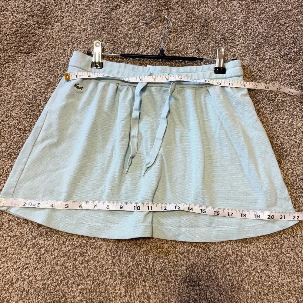 Lacoste Blue Short Jersey Mini Skirt 36/USA Size 26